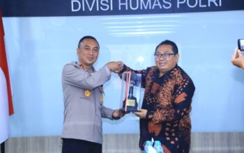 Perkuat Kolaborasi Wujudkan Pemilu Damai, Humas Polri Dan Serikat Media Siber Indonesia (SMSI) Audiensi