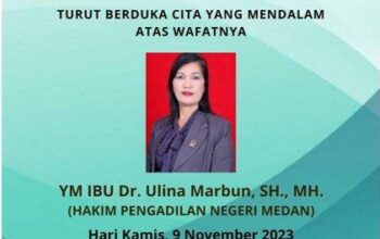 DUH! Baru Dapat Promosi Menjadi Wakil Ketua PN Dumai, Ulina Marbun Hakim PN Medan Meninggal Dunia